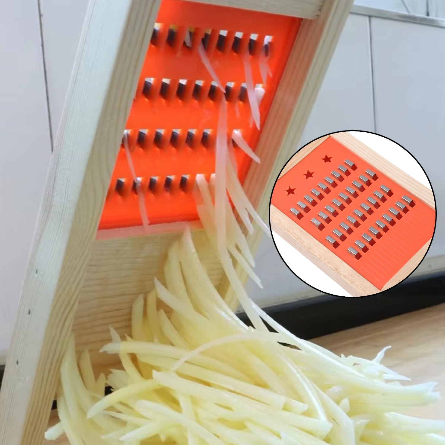 Cucumber Vegetable Slicer Salad Kitchen Wooden Shredder Cutter Grater Slicer Cucumber Vegetable Slicer Salad Kitchen Wooden Shredder Cutter Grater Slicer